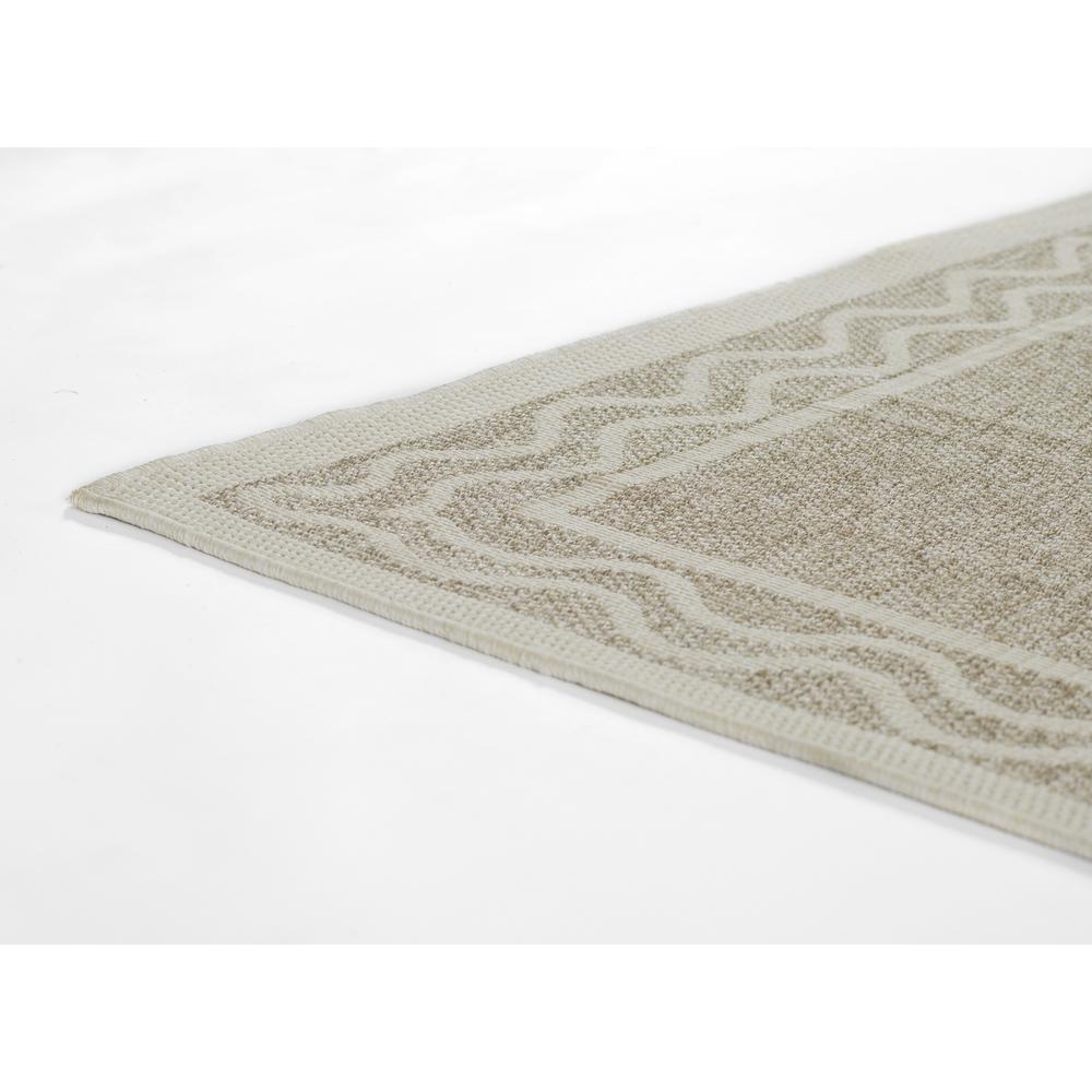 Contemporary Runner Area Rug, Grey, 2'7" X 7'6" Runner. Picture 6