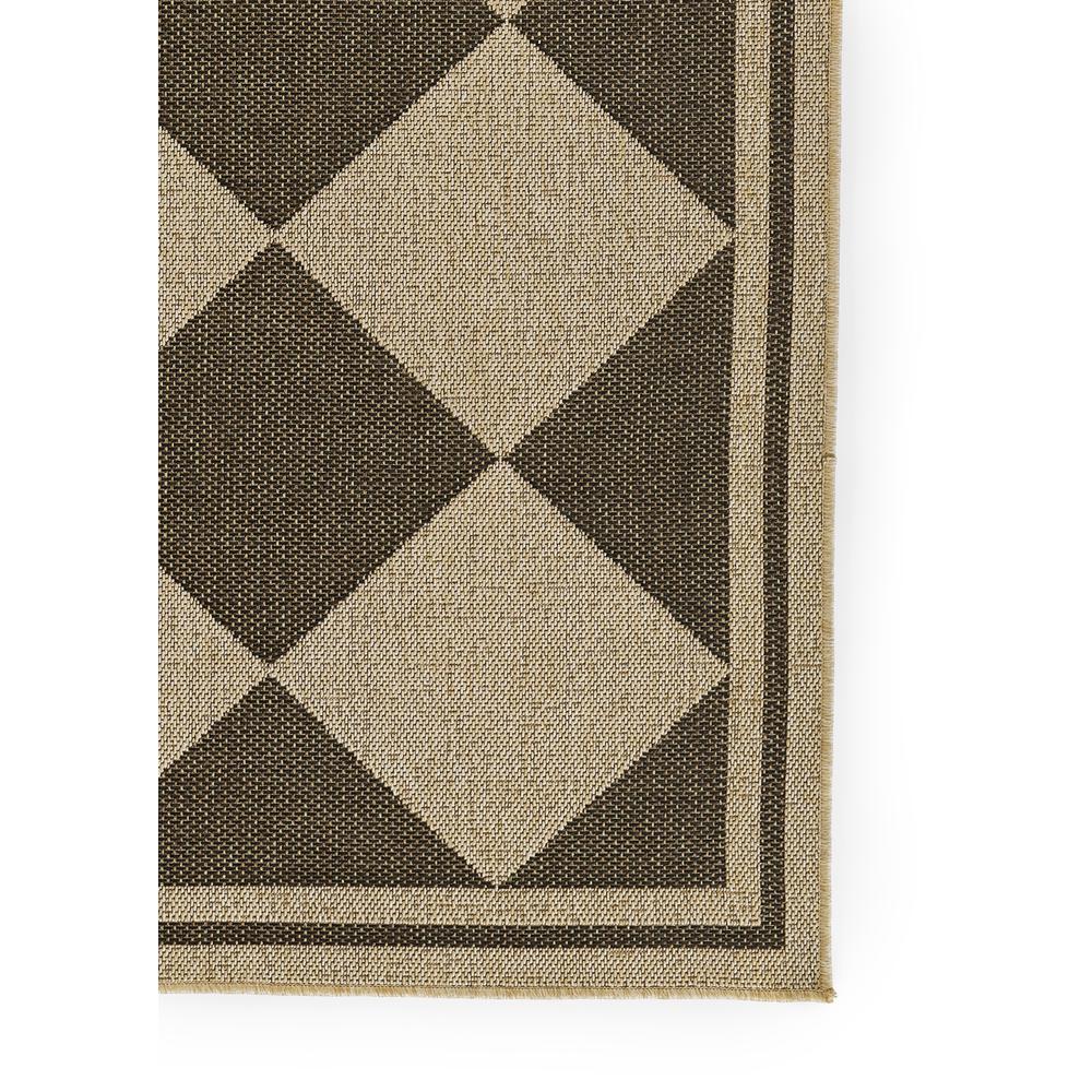 Contemporary Runner Area Rug, Black, 2'7" X 7'6" Runner. Picture 2