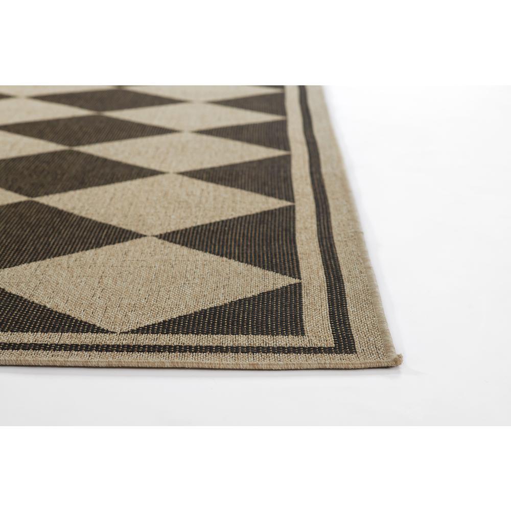 Contemporary Runner Area Rug, Black, 2'7" X 7'6" Runner. Picture 8