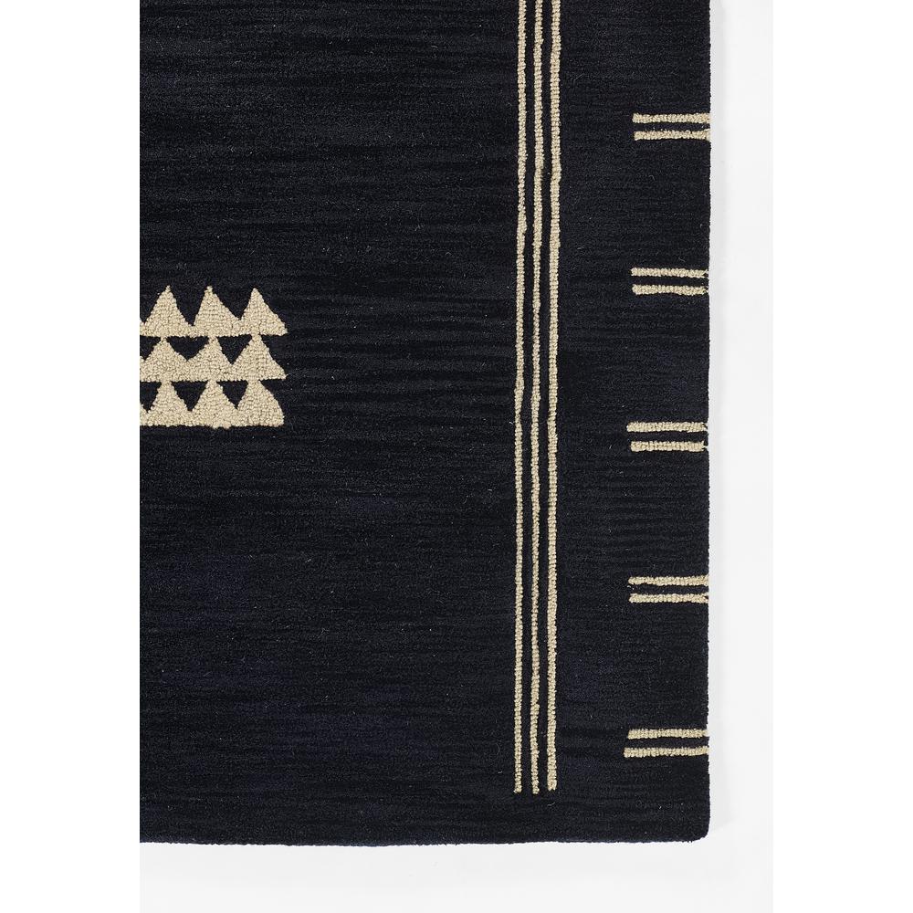 Contemporary Runner Area Rug, Navy, 2'6" X 8' Runner. Picture 2