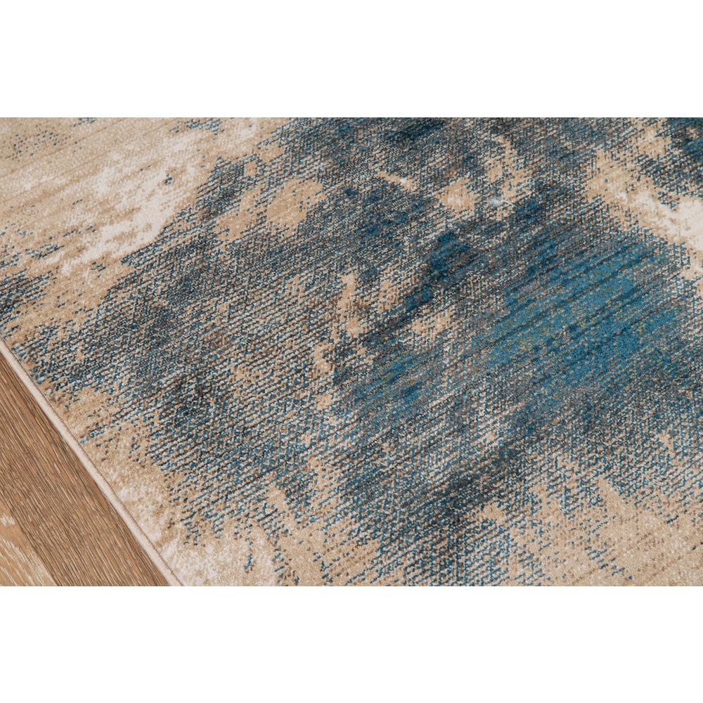 Transitional Runner Area Rug, Blue, 2'3" X 8' Runner. Picture 3