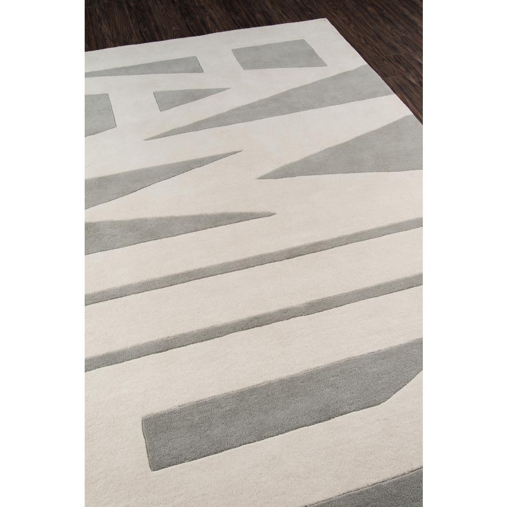 Contemporary Rectangle Area Rug, Grey, 8' X 10'. Picture 2