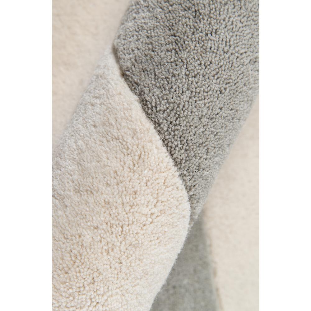 Contemporary Rectangle Area Rug, Grey, 8' X 10'. Picture 4