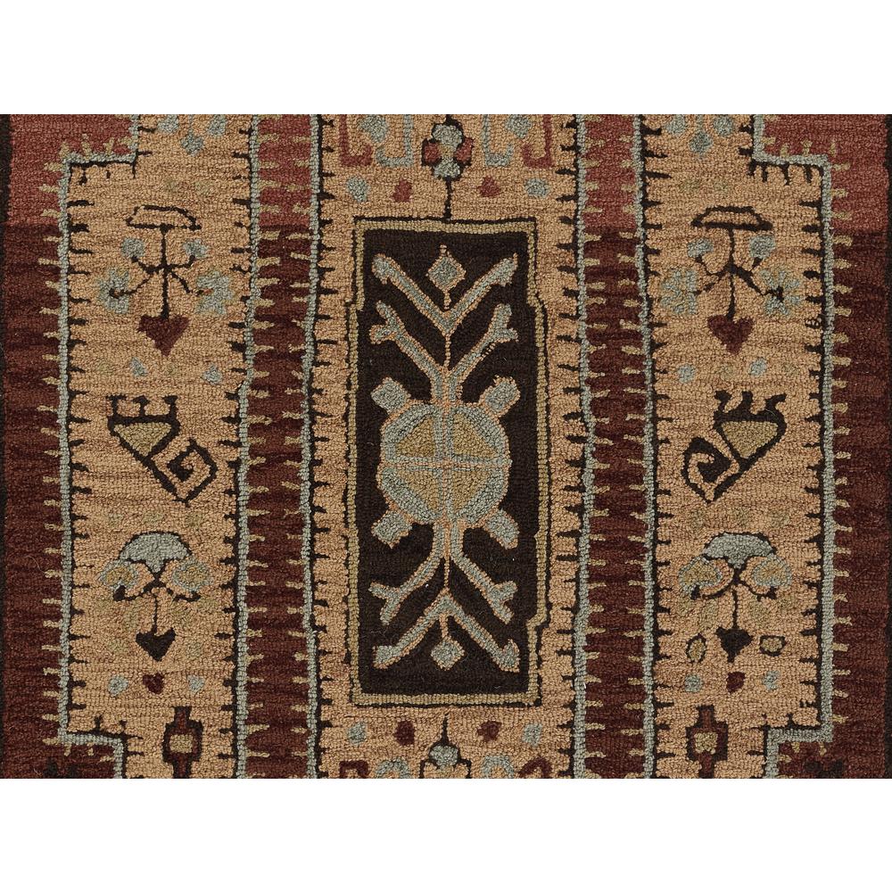 Traditional Runner Area Rug, Terra Cott, 2'3" X 8' Runner. Picture 5