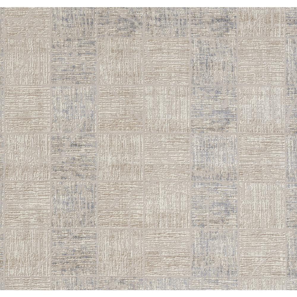 Contemporary Rectangle Area Rug, Blue, 4' X 6'. Picture 7