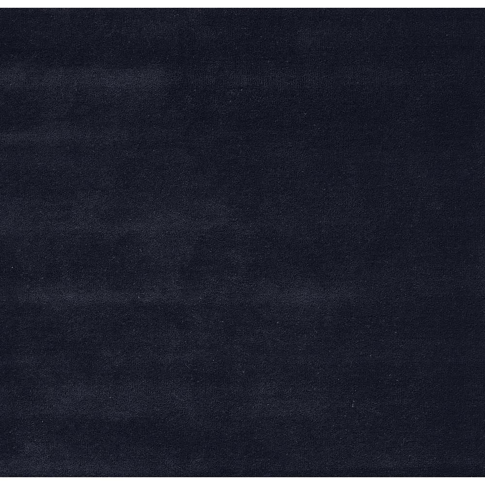 Contemporary Runner Area Rug, Navy, 2'6" X 8' Runner. Picture 7