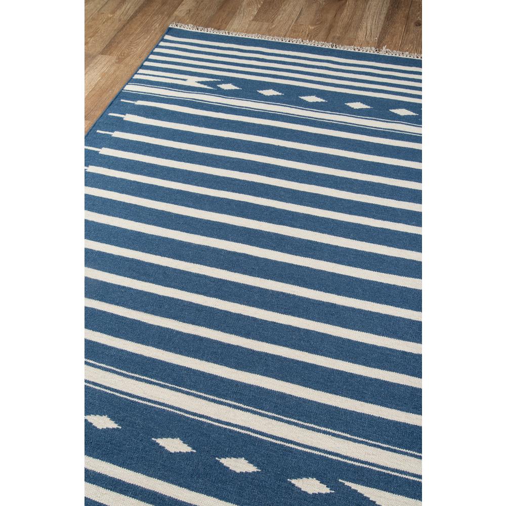 Contemporary Runner Area Rug, Denim, 2'3" X 8' Runner. Picture 2