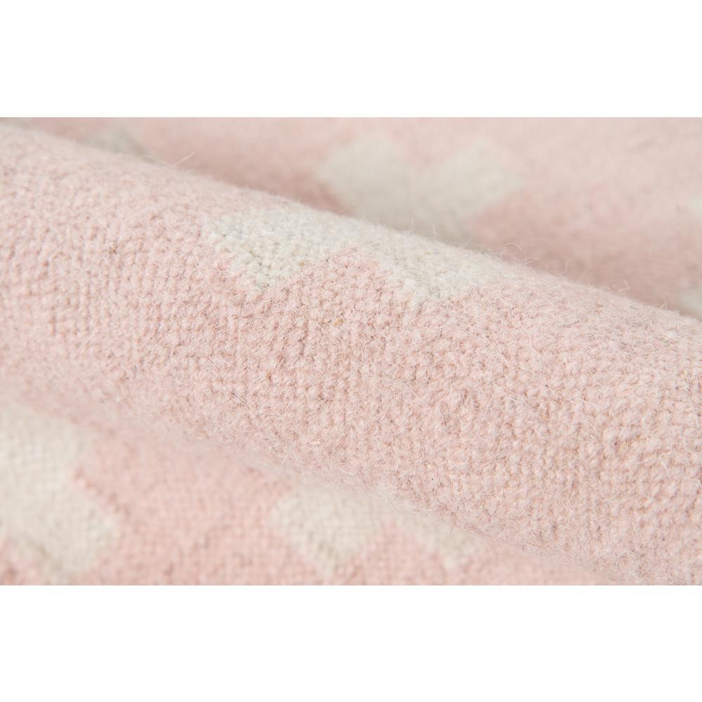 Contemporary Runner Area Rug, Pink, 2'3" X 8' Runner. Picture 4