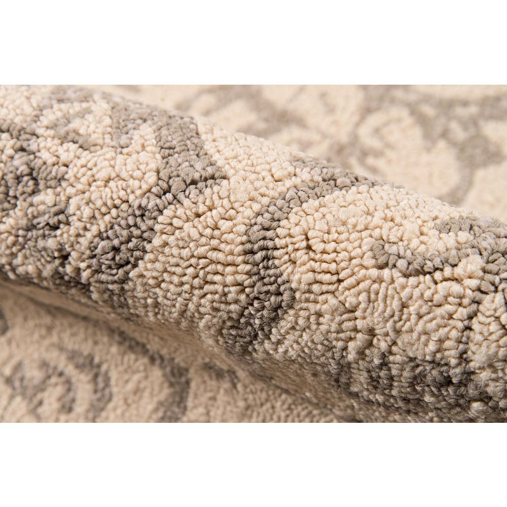 Transitional Rectangle Area Rug, Taupe, 3'9" X 5'9". Picture 4