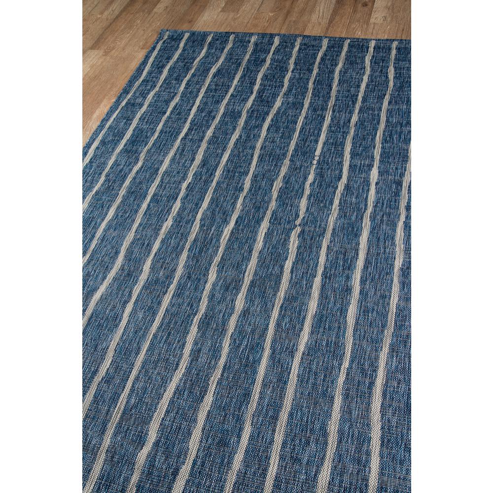 Contemporary Runner Area Rug, Blue, 2'7" X 7'6" Runner. Picture 2