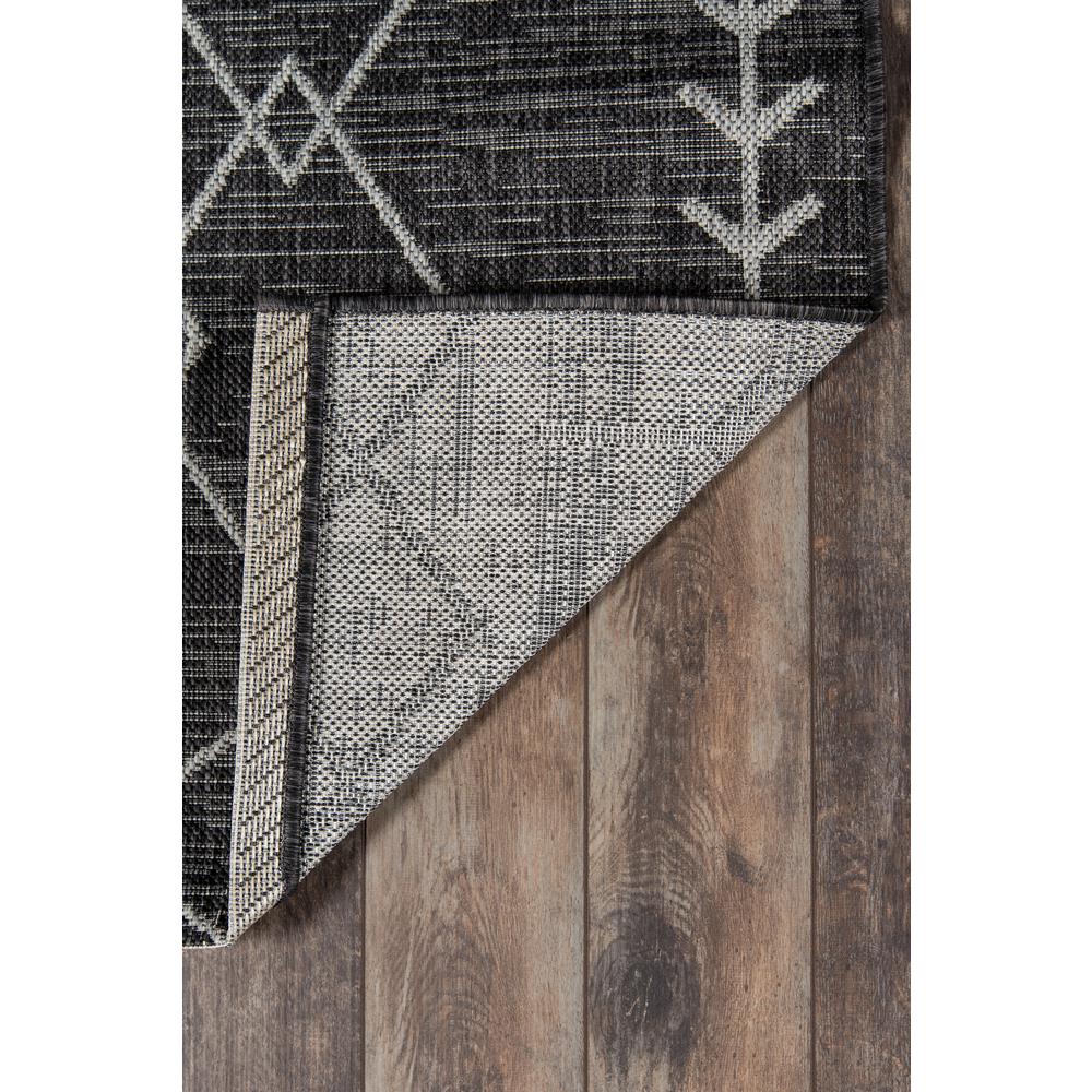 Contemporary Runner Area Rug, Charcoal, 2' X 10' Runner. Picture 5