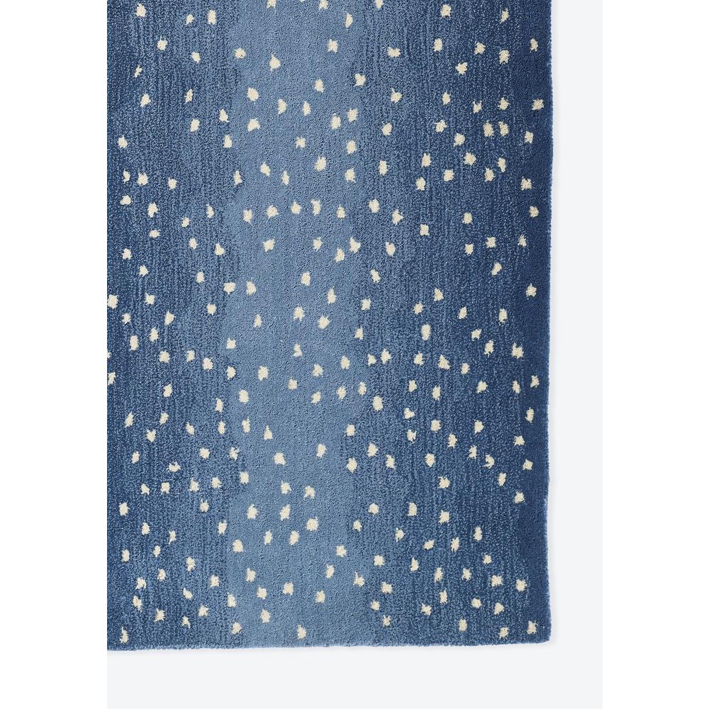 Contemporary Runner Area Rug, Denim, 2'6" X 8' Runner. Picture 2