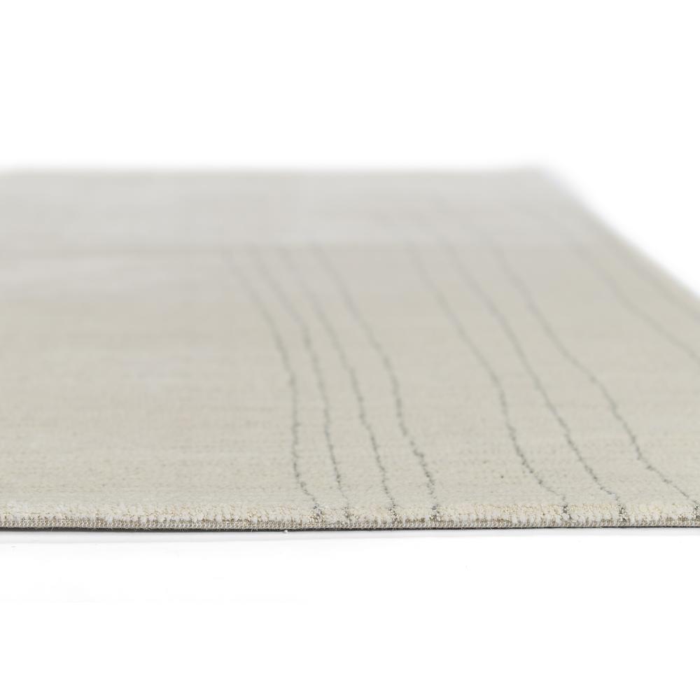 Contemporary Rectangle Area Rug, Ivory, 7'10" X 10'. Picture 5