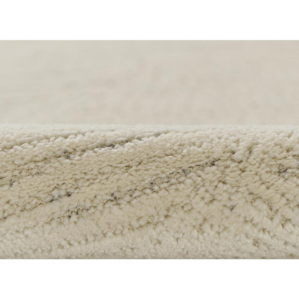 Contemporary Rectangle Area Rug, Ivory, 7'10" X 10'. Picture 4
