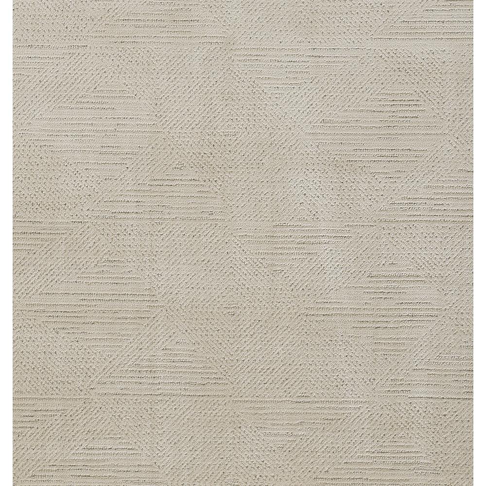 Contemporary Rectangle Area Rug, Ivory, 7'10" X 10'. Picture 6