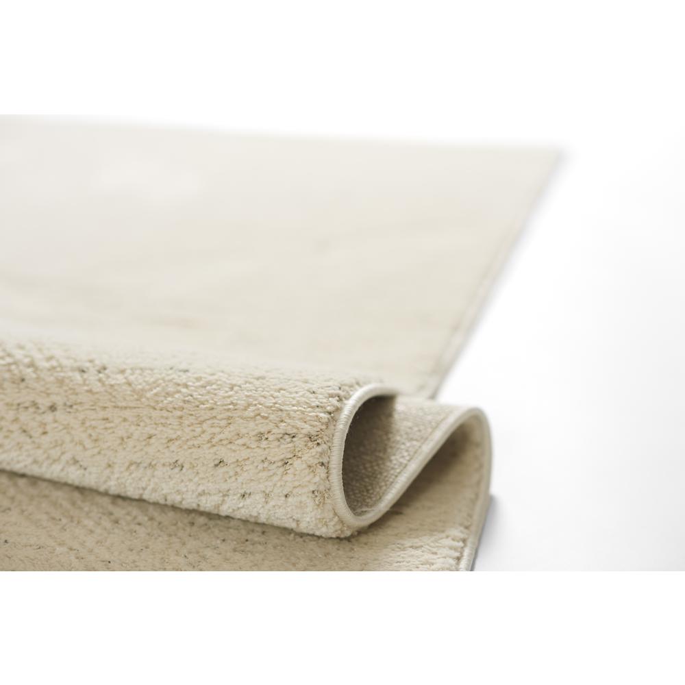 Contemporary Rectangle Area Rug, Ivory, 7'10" X 10'. Picture 8