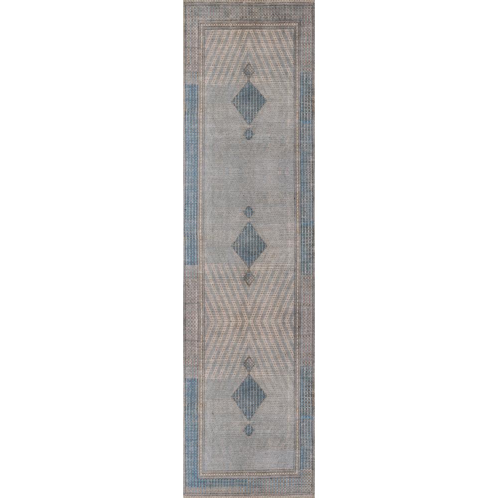 Traditional Rectangle Area Rug, Blue, 2' X 3'. Picture 5