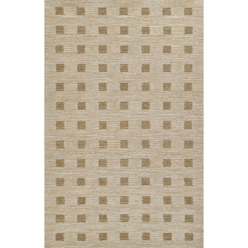Contemporary Rectangle Area Rug, Beige, 3'6" X 5'6". Picture 1