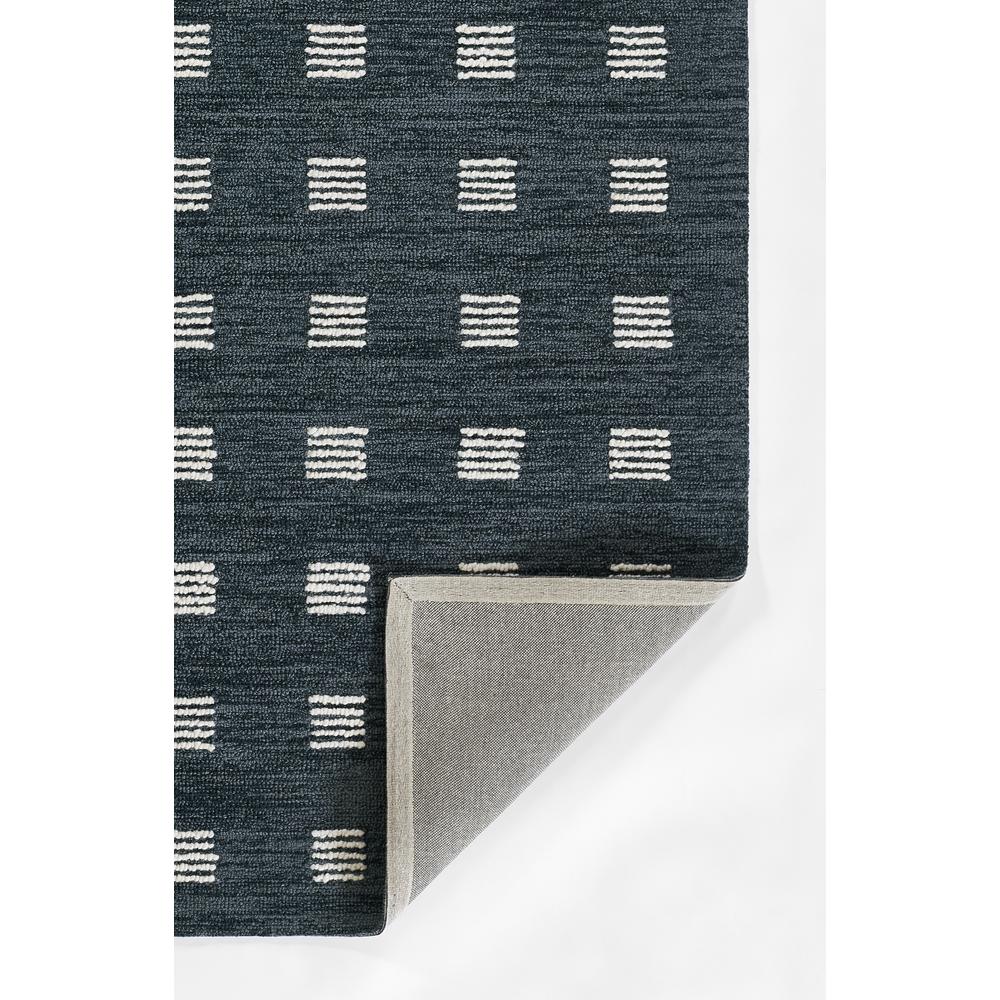 Contemporary Rectangle Area Rug, Blue, 3'6" X 5'6". Picture 3
