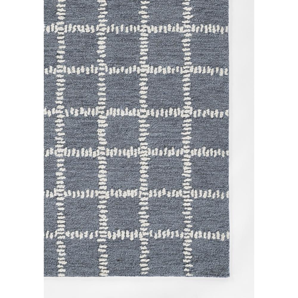 Contemporary Rectangle Area Rug, Blue, 3'6" X 5'6". Picture 2