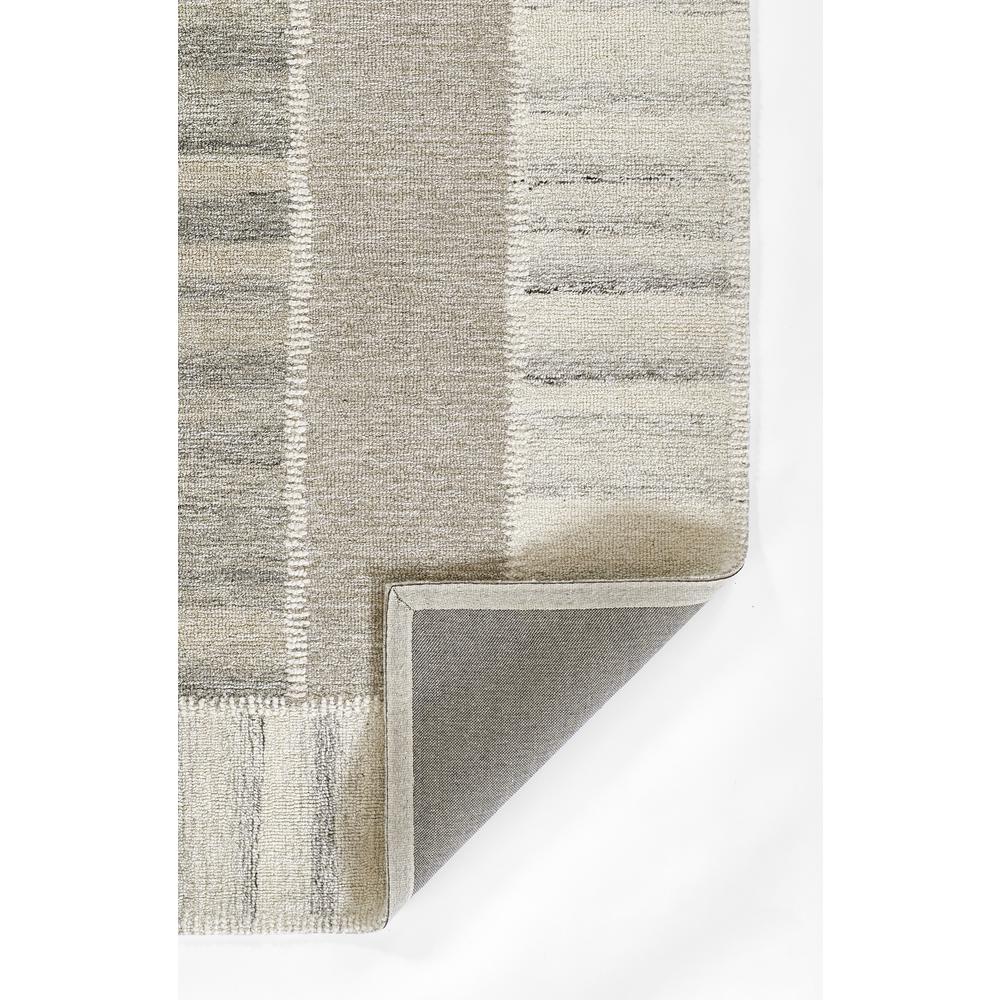 Contemporary Rectangle Area Rug, Grey, 3'6" X 5'6". Picture 3