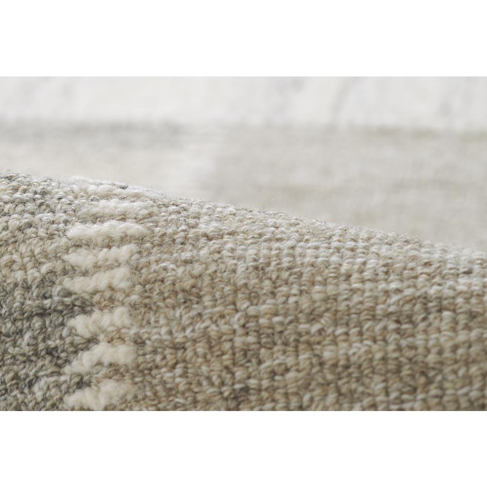 Contemporary Rectangle Area Rug, Grey, 3'6" X 5'6". Picture 4