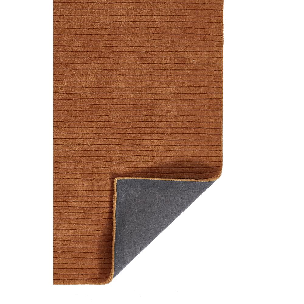 Contemporary Rectangle Area Rug, Rust, 8' X 10'. Picture 3
