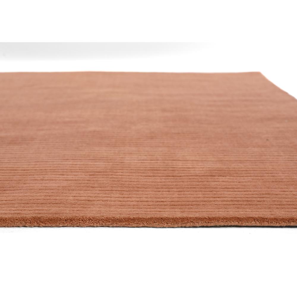 Contemporary Rectangle Area Rug, Rust, 8' X 10'. Picture 5