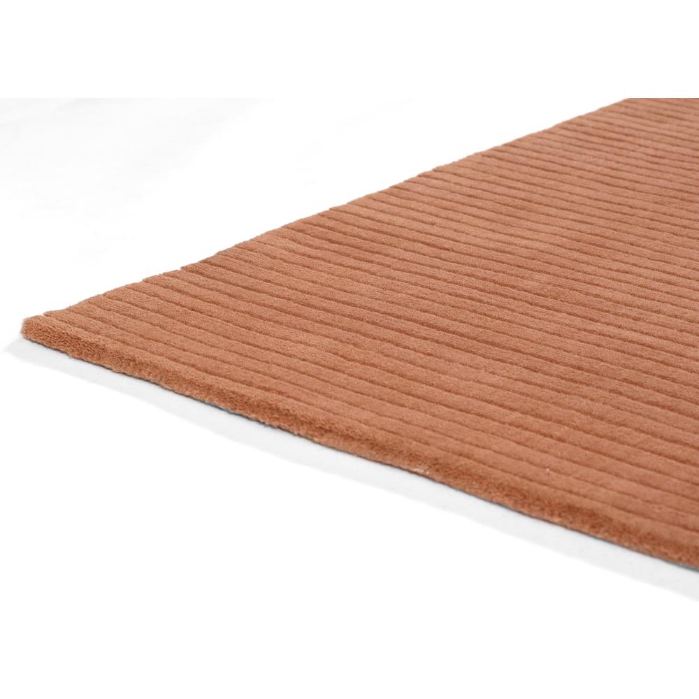 Contemporary Rectangle Area Rug, Rust, 8' X 10'. Picture 6