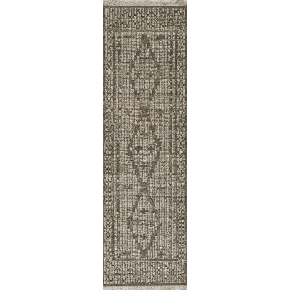 Traditional Runner Area Rug, Natural, 2'3" X 8' Runner. Picture 5