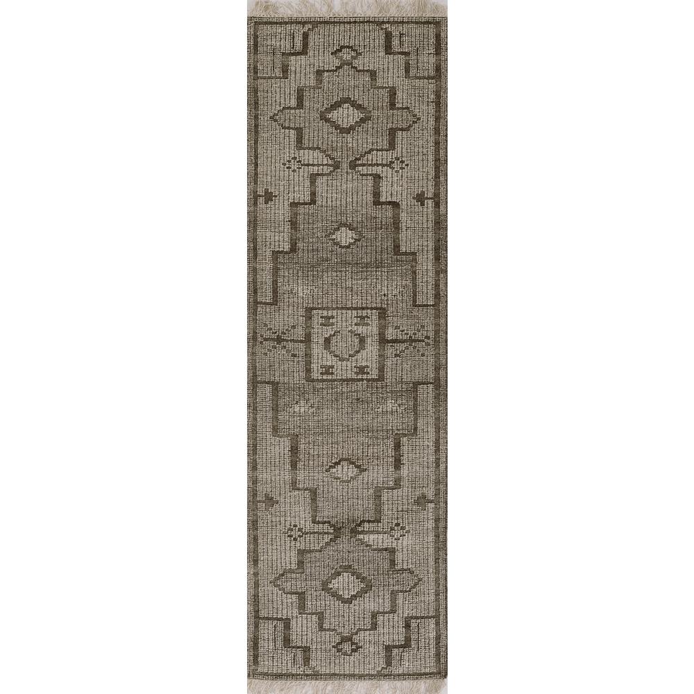 Traditional Runner Area Rug, Natural, 2'3" X 8' Runner. Picture 5