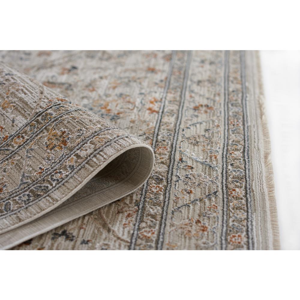 Traditional Rectangle Area Rug, Cream, 3'11" X 5'5". Picture 7