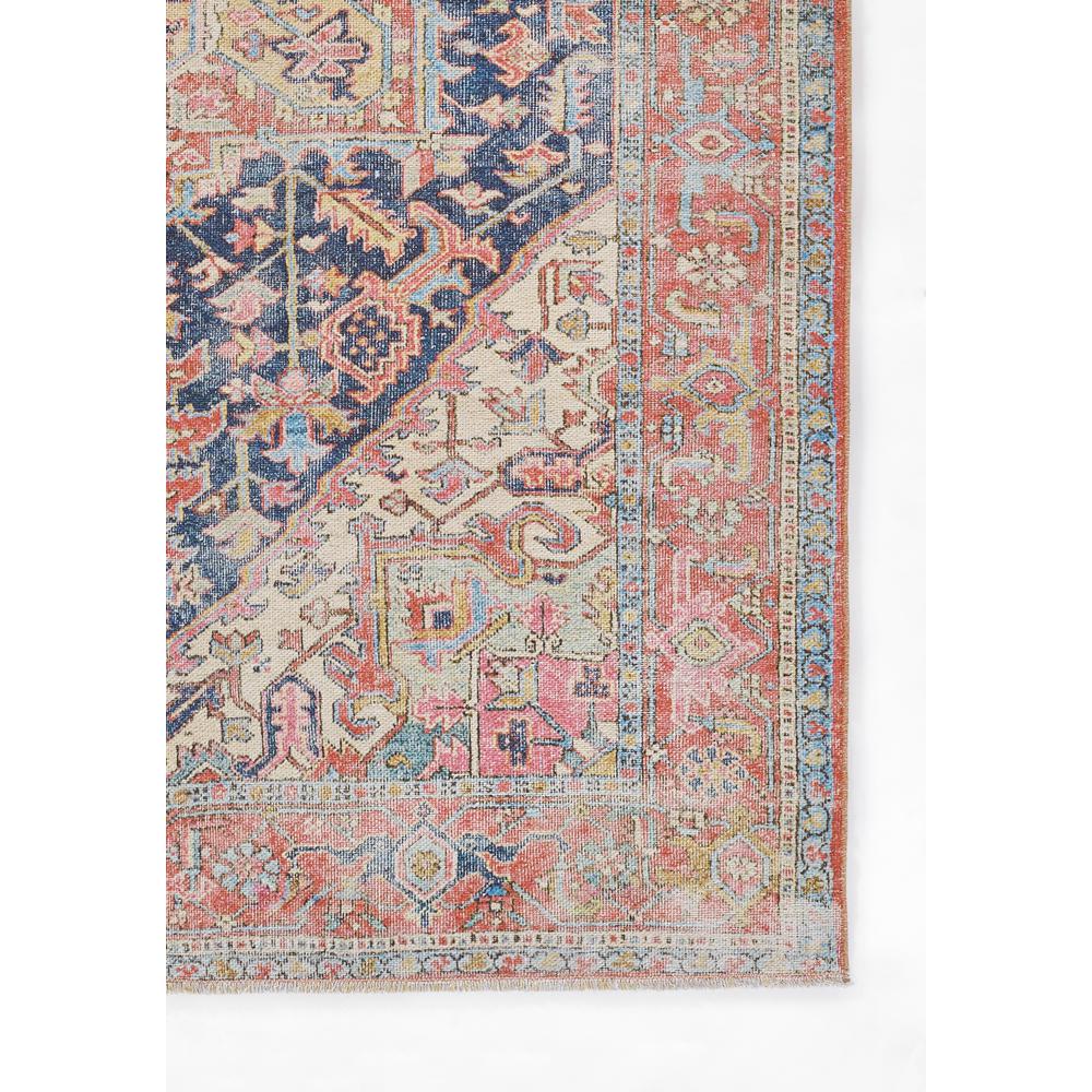 Traditional Rectangle Area Rug, Navy, 4' X 6'. Picture 2