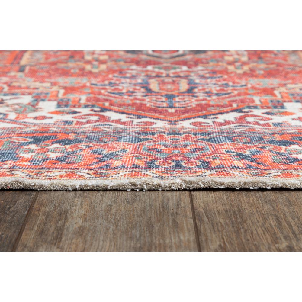 Traditional Rectangle Area Rug, Red, 4' X 6'. Picture 3