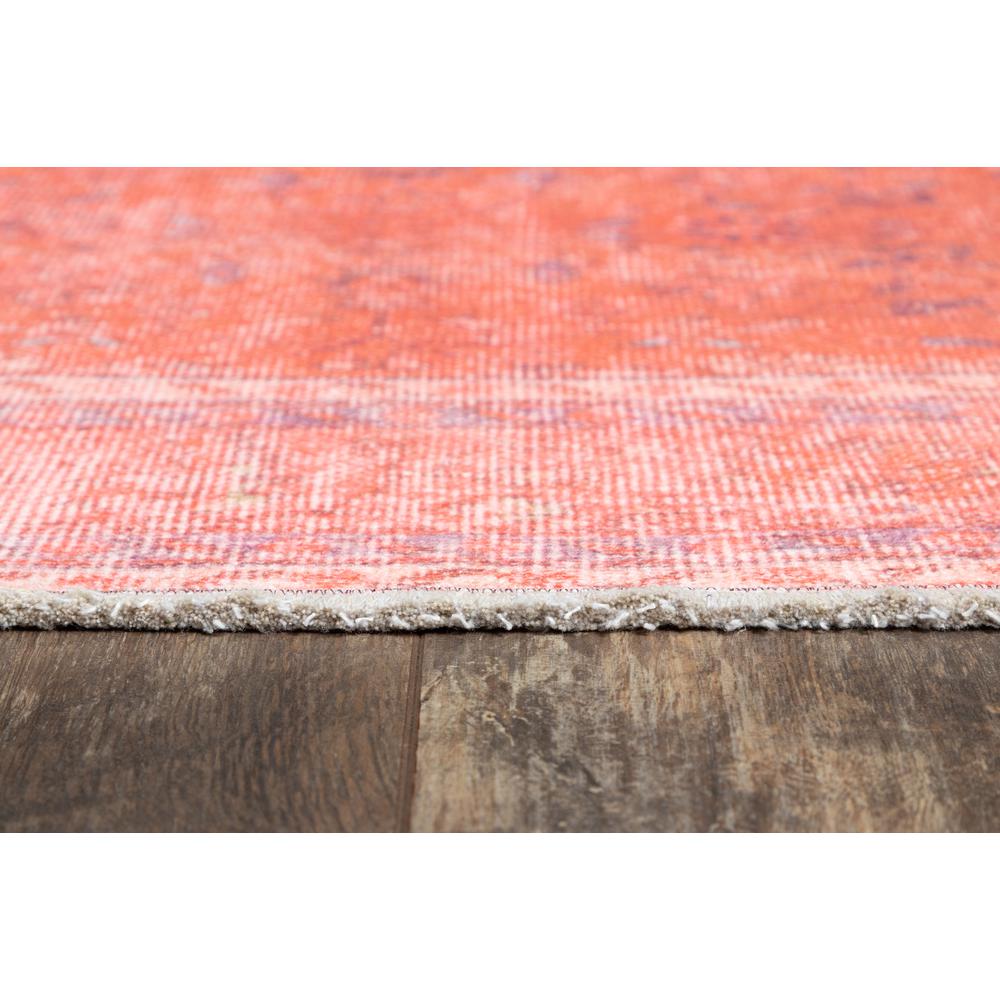 Traditional Rectangle Area Rug, Coral, 4' X 6'. Picture 3