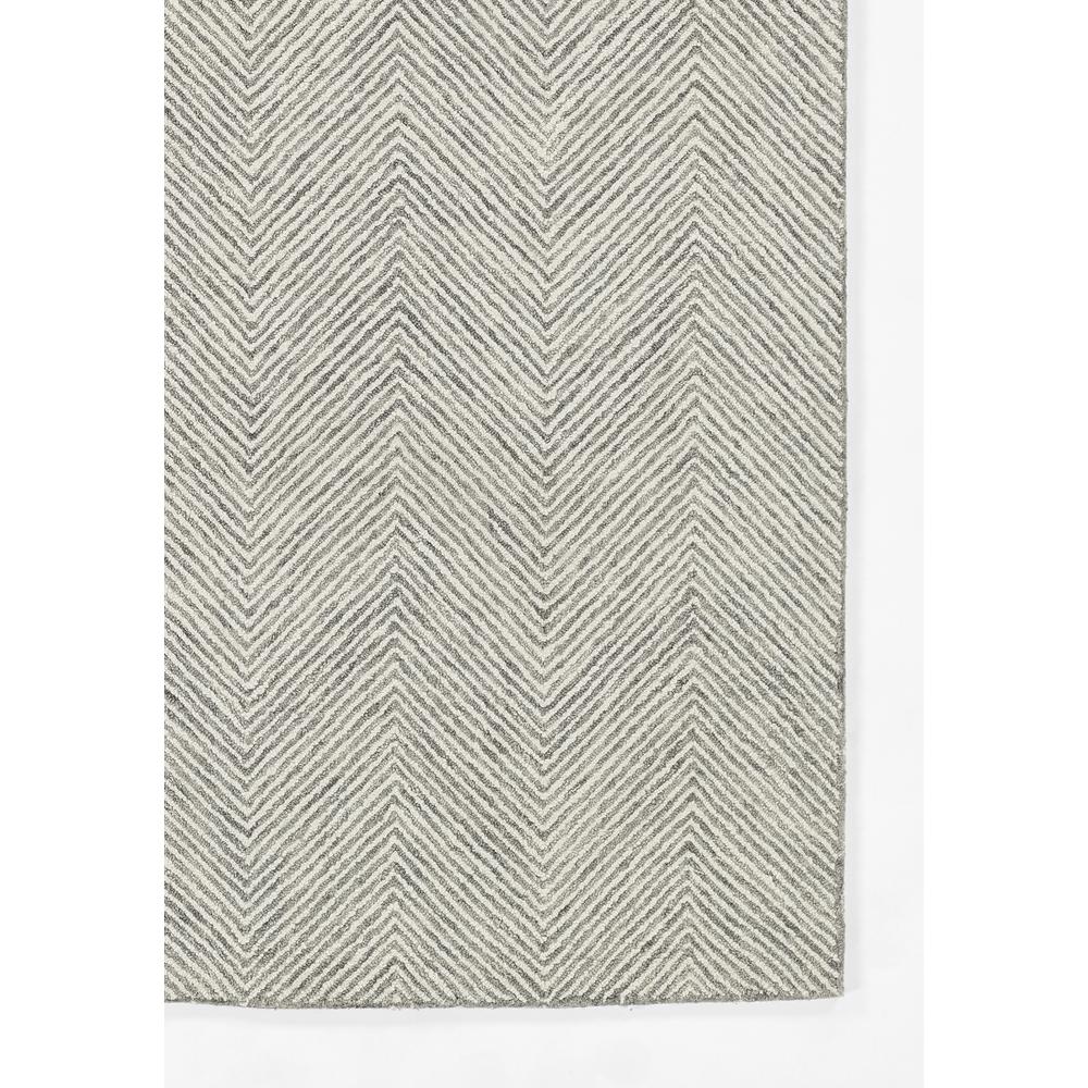 Contemporary Rectangle Area Rug, Grey, 3'6" X 5'6". Picture 2