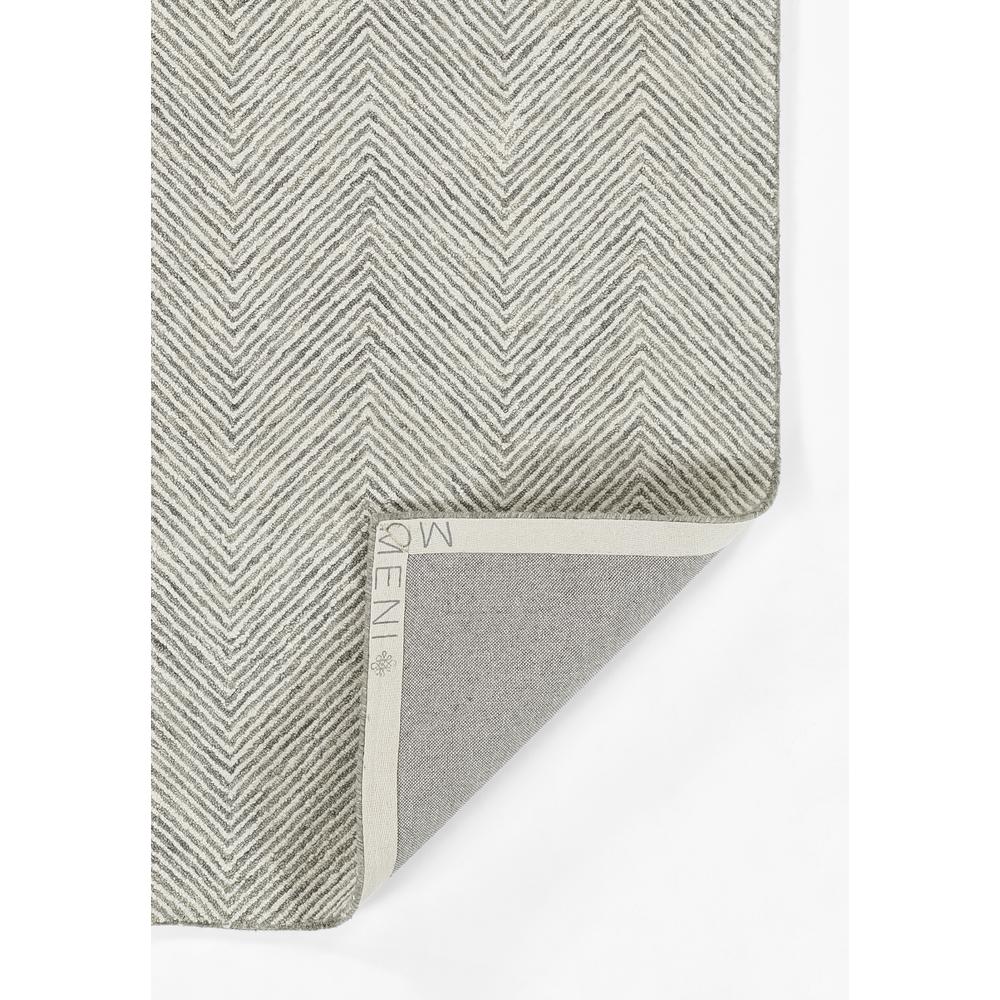 Contemporary Rectangle Area Rug, Grey, 3'6" X 5'6". Picture 6