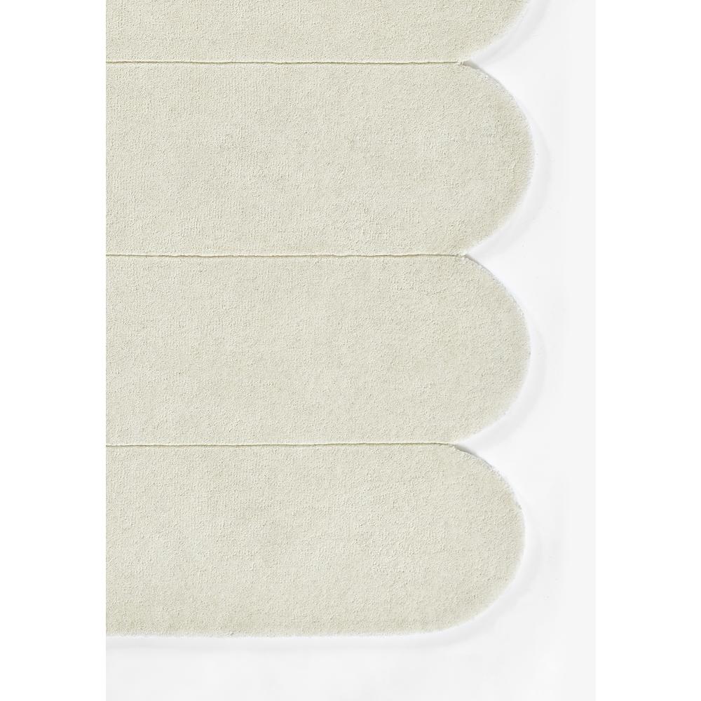 Contemporary Rectangle Area Rug, Ivory, 8' X 10'. Picture 2
