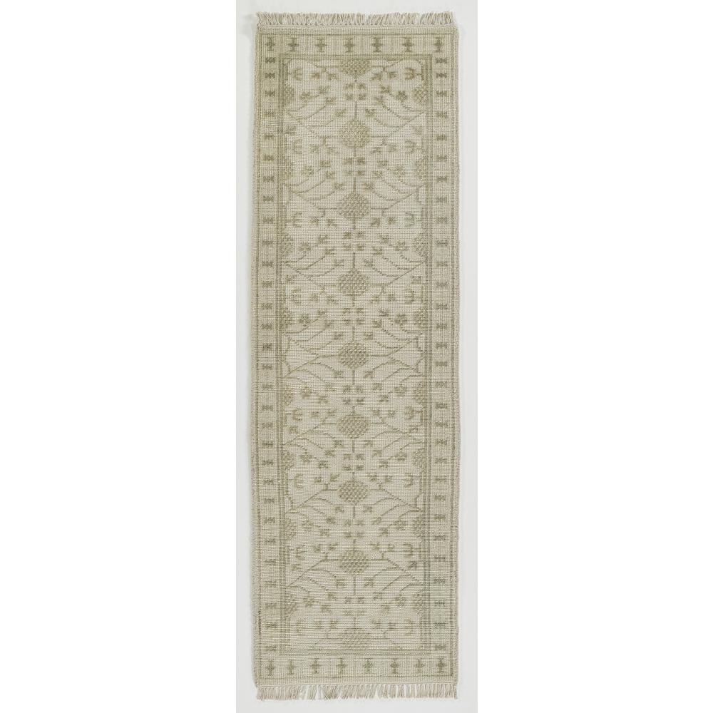 Traditional Rectangle Area Rug, Beige, 5'6" X 8'6". Picture 5