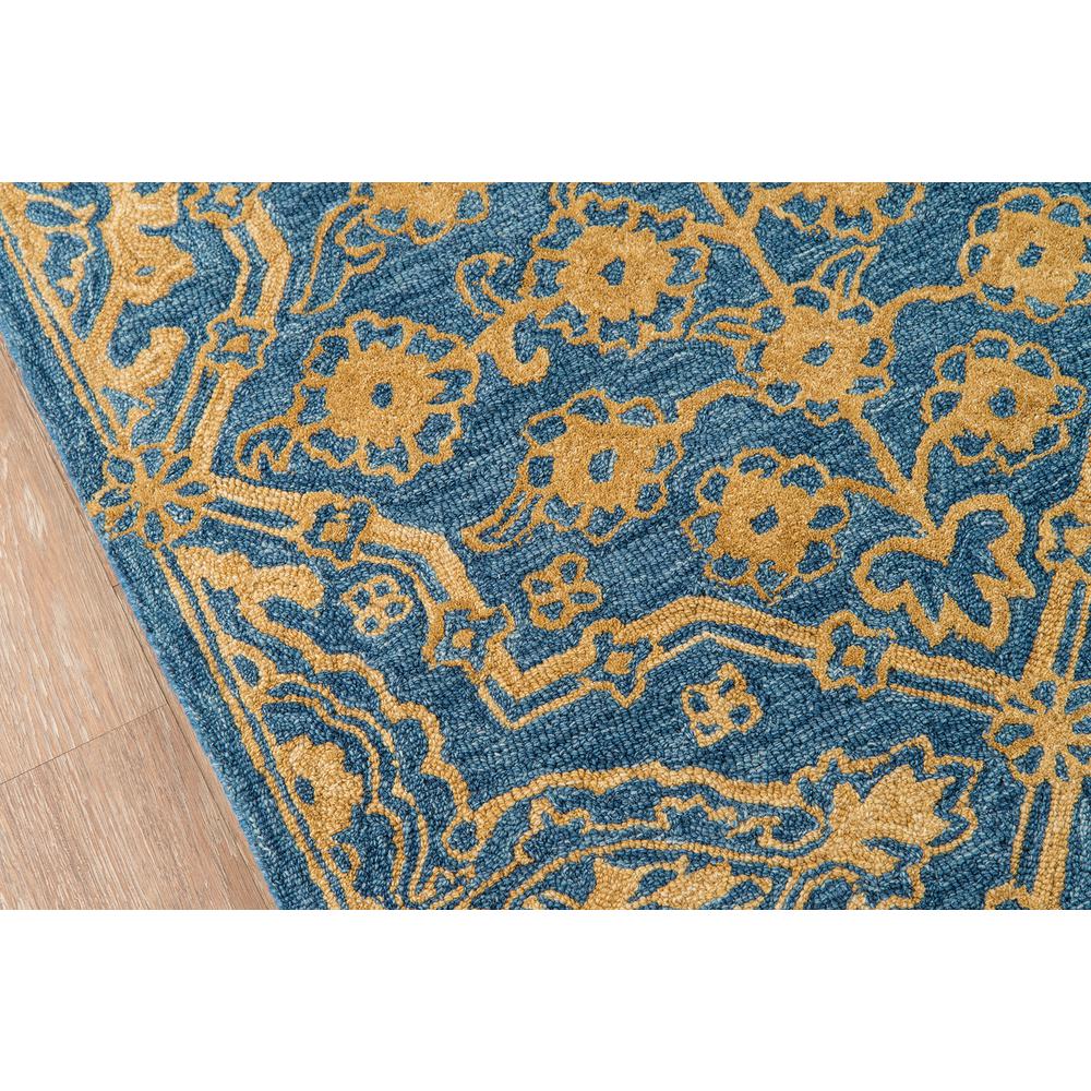 Traditional Rectangle Area Rug, Blue, 3'6" X 5'6". Picture 3