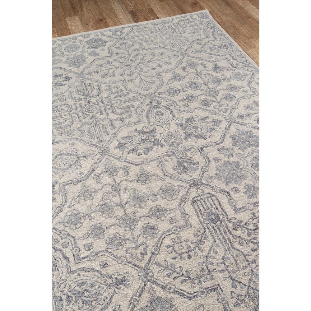 Traditional Rectangle Area Rug, Grey, 3'6" X 5'6". Picture 2