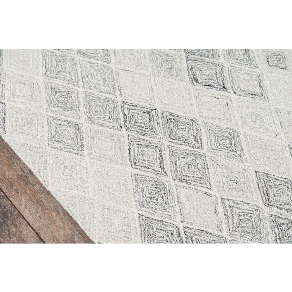 Contemporary Rectangle Area Rug, Grey, 3' X 5'. Picture 3