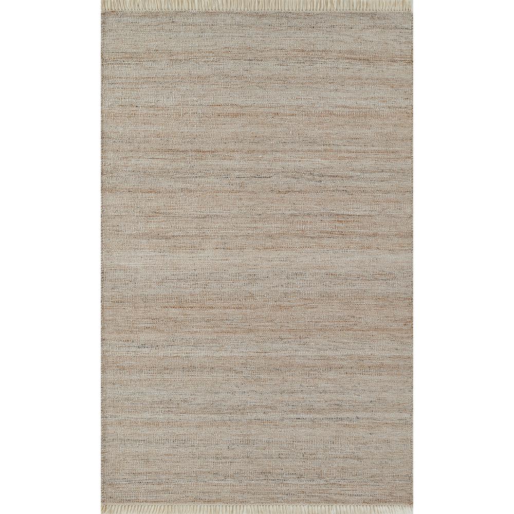 Contemporary Rectangle Area Rug, Natural, 2' X 3'. Picture 1