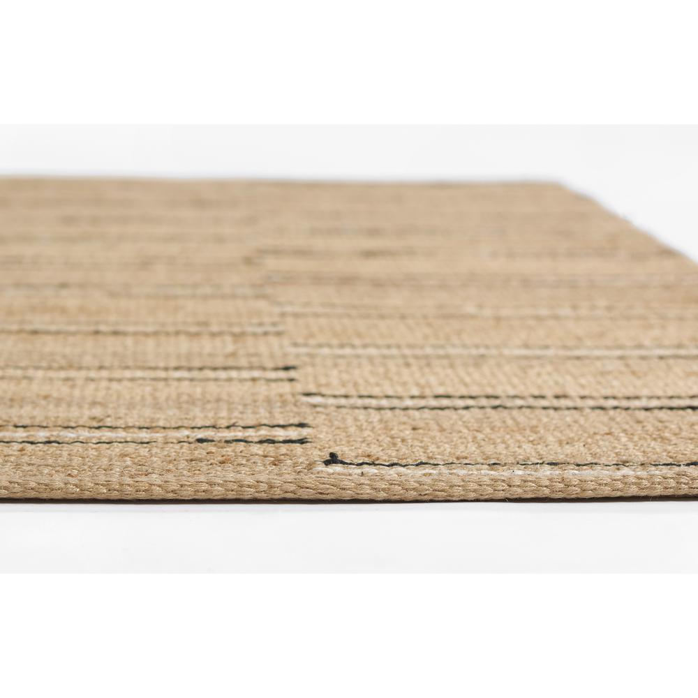 Contemporary Rectangle Area Rug, Natural, 3'6" X 5'6". Picture 7