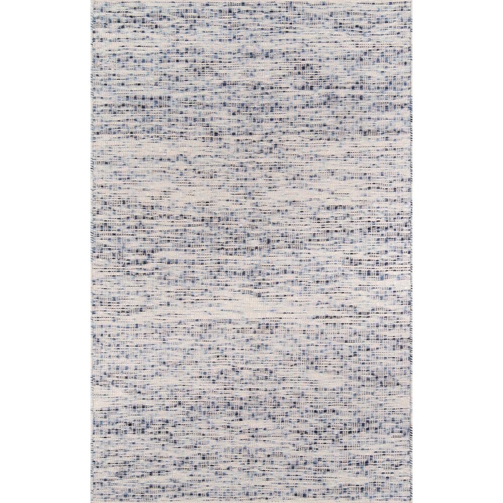 Contemporary Rectangle Area Rug, Blue, 3'9" X 5'9". Picture 1