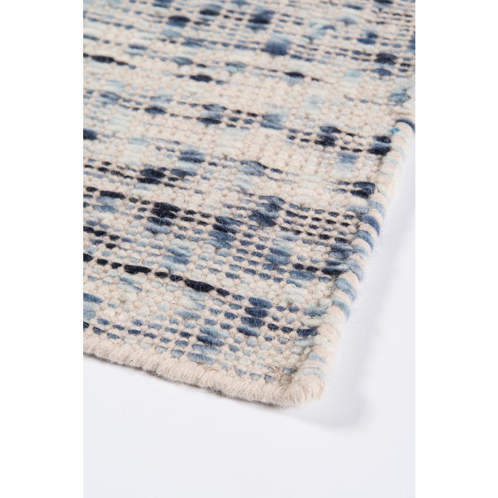 Contemporary Rectangle Area Rug, Blue, 3'9" X 5'9". Picture 5