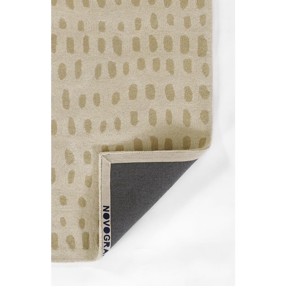 Contemporary Rectangle Area Rug, Beige, 5' X 8'. Picture 3