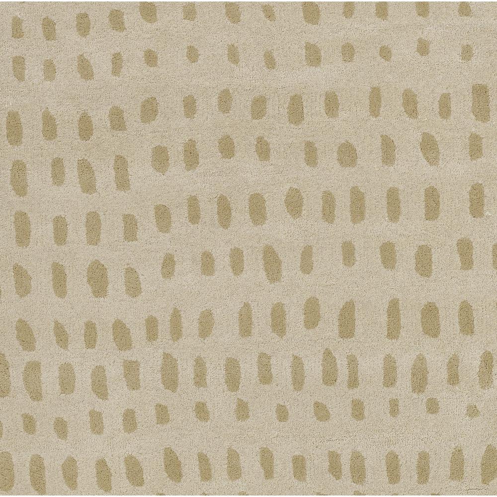 Contemporary Rectangle Area Rug, Beige, 5' X 8'. Picture 7