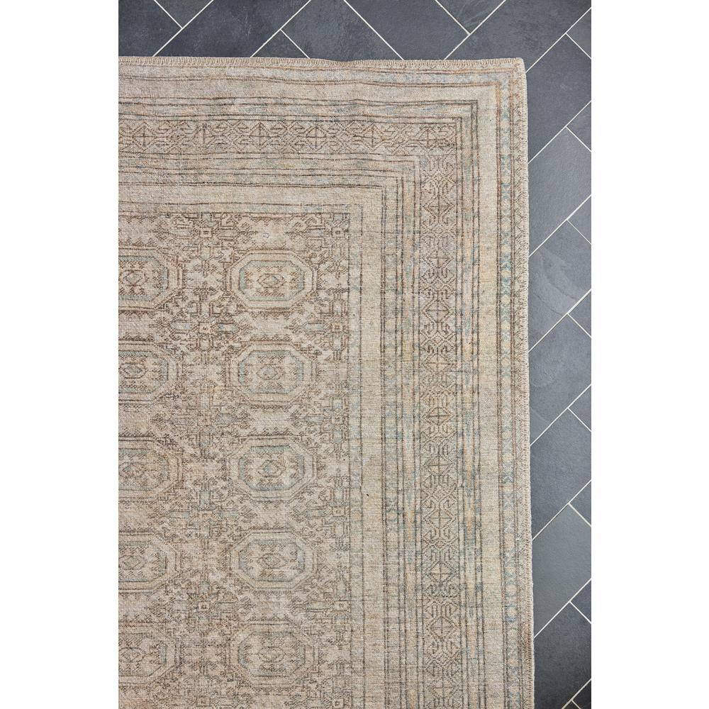 Traditional Runner Area Rug, Green, 2'3" X 7'6" Runner. Picture 12