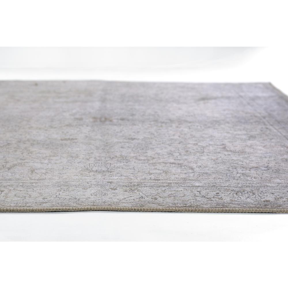Traditional Runner Area Rug, Grey, 2'3" X 7'6" Runner. Picture 5